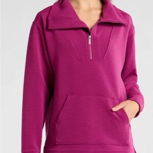 Zella Kickback Ottoman Tunic in Magenta Bright Pink Size XS